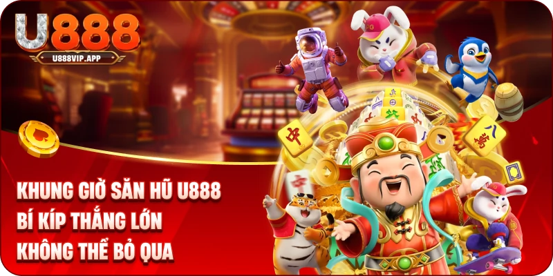 Khung Giờ Săn Hũ U888 | Bí Kíp Thắng Lớn Không Thể Bỏ Qua